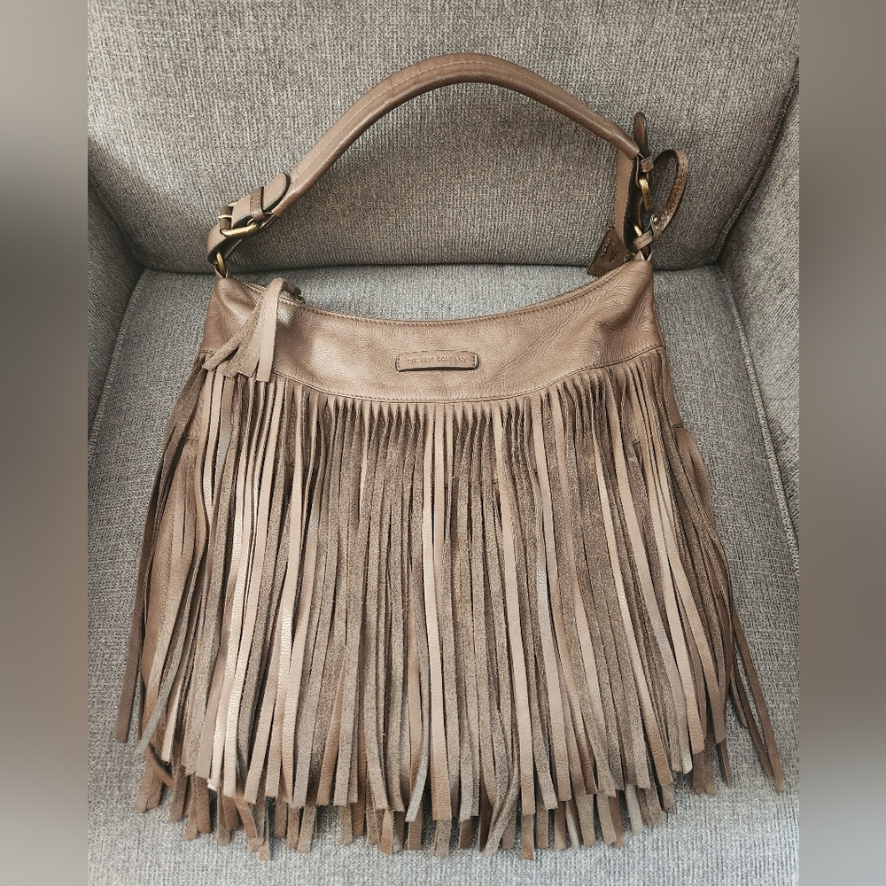 Frye Heidi fringe hobo